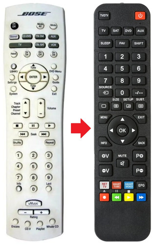 Telecomando adatto per bose - adatto,