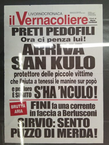 Vernacoliere locandina - vernacoliere,