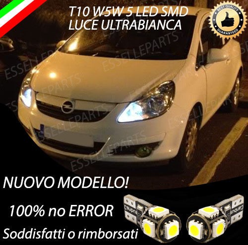 Coppia luci posizione - posizione, led