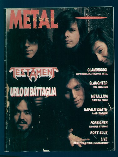 Metal shock 120 1992 - shock, testament