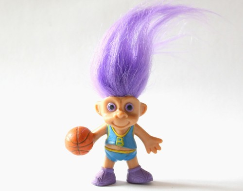 Trolls vintage troll basket - vintage,
