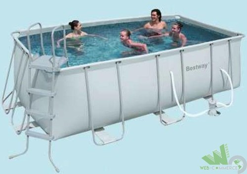 Piscina rettangolare completa - piscina,