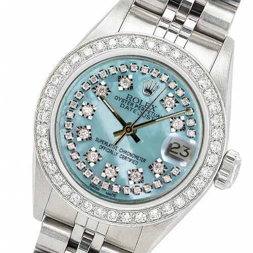 Rolex datejust acciaio corda - acciaio,