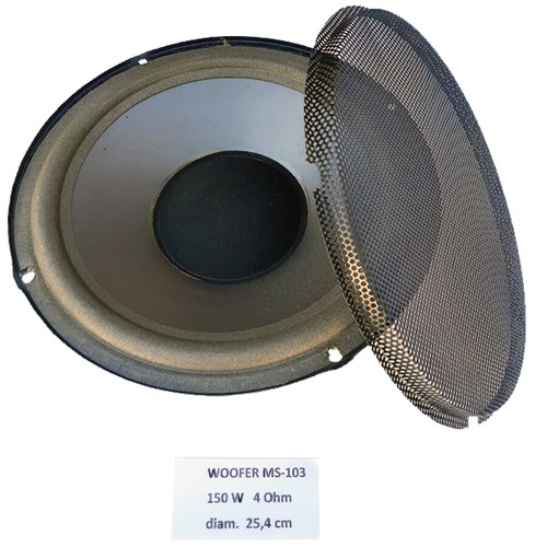 Altoparlante woofer ms103 150w - altoparlante,