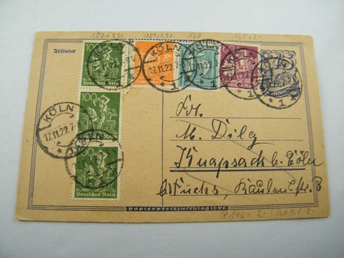 Intero postale impero - postale,
