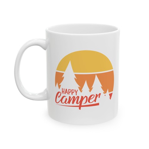 Tazza caffè happy camper - tazza,