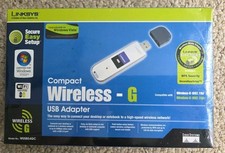 Linksys Compact Wireless - Adattatore USB G modello WUSB54GC NUOVO