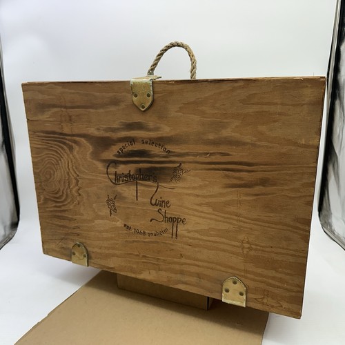 Scatola cassa vino vintage