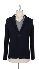 €3150 Giacca In Cashmere Blu