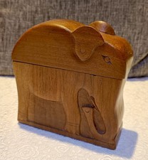 Portasigarette in legno a