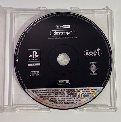 Destrega inglese ps1 - destrega,