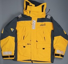 Cappotto giacca vela uomo Musto Performance MPX giallo con cappuccio taglia small