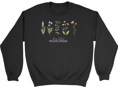 Bellissima felpa fiori - felpa,