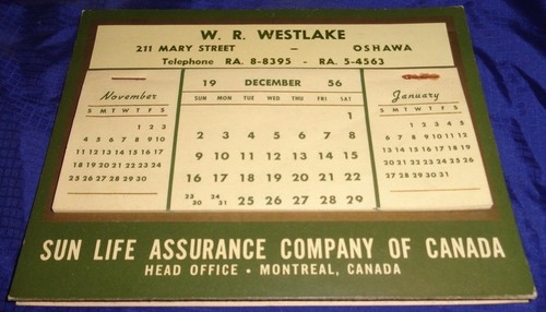 Bs417 vtg desk calendar - bs417, w.r