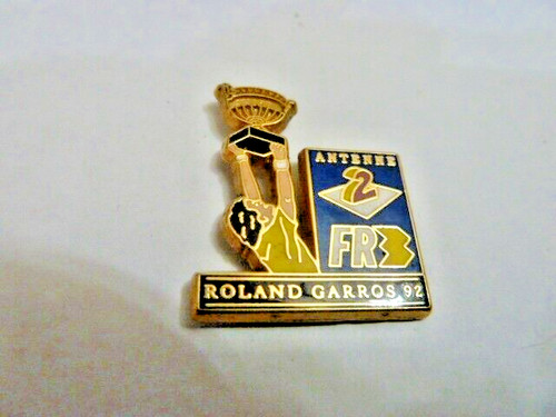 Pin tennis roland garros 92 - tennis,