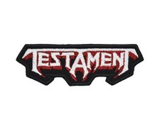 Patch cucita ricamata testamento | Legacy American Thrash Metal Band Logo