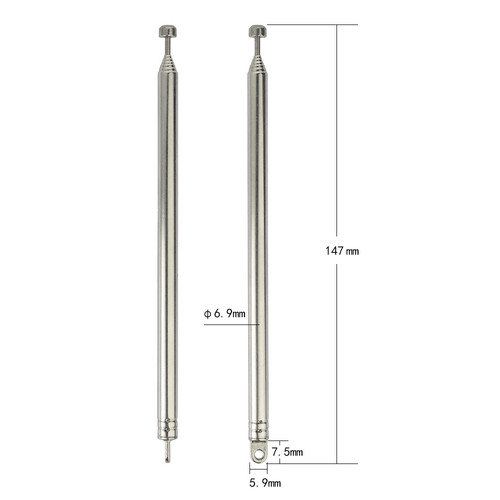 Ricambio 147mm sezioni - ricambio,