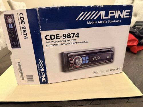 Alpine cde 9874 din - din, in-dash