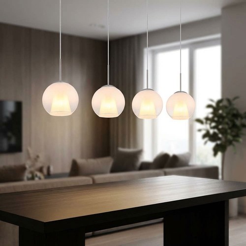 Lampadario globo luci led - lampadario, 4