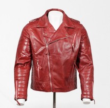 Cafe Racer Giacca Pelle Uomo