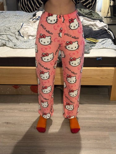 Pantaloni hello kitty - pantaloni,