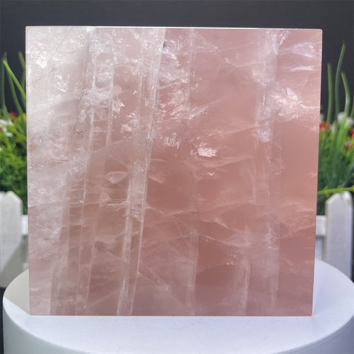 Cubo quarzo rosa naturale - cubo,