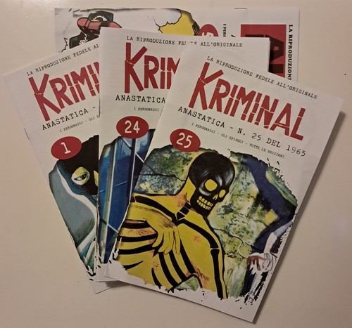 Kriminal inserti libretto - kriminal,