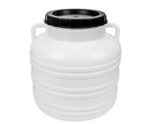 Fusto in plastica 30 L contenitore di fermentazione barile con coperchio bari...