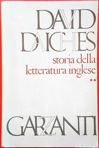 David daiches storia della - storia,