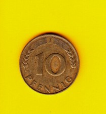 10 Pfennig 1949 J Banca dei