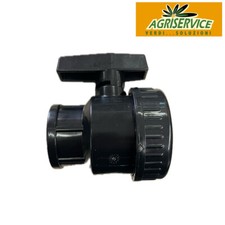 Valvola a sfera in plastica F-F 1 - 1 1/4 - 1 1/2 -  2 pollici irrigazione