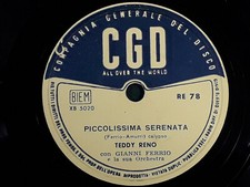 78 giri-10"TEDDY RENO " SORRO