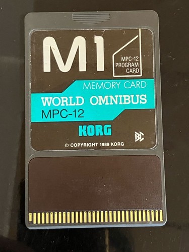 Korg mpc world omnibus - m1,