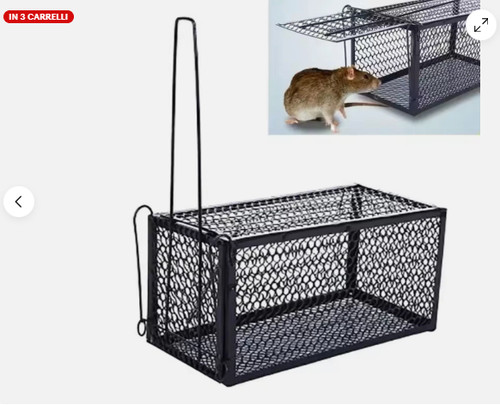 Trappola per topi grandi - topi,