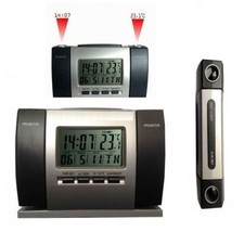 Sveglia DS-503 Orologio A Proiezione Temperatura Schermo Lcd Data Calendario hsb