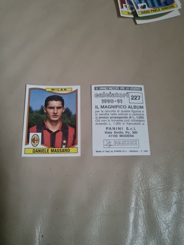 Calciatori 1990 panini - 1990-91, 227