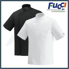 GIACCA CUOCO EGOCHEF MANICA CORTA OTTAVIO 100% MICROFIBRA JACKET CHEF MAN 