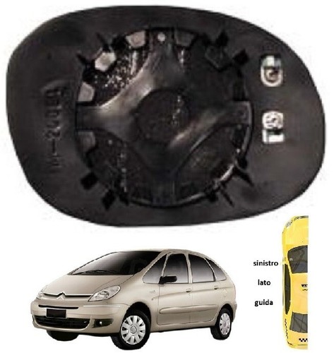 Piastra specchio retrovisore - specchio,