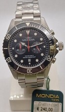 Mondia 1-665-1,Acciaio Inossidabile,10ATM,Doppio Cinturino,Corona a Vite