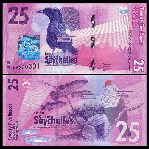 Seychelles rupees 2016 - seychelles,