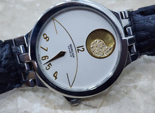 Orologio Sarcar Quarzo 32mm Cassa Acciaio Quadrante Bianco Con Oro
