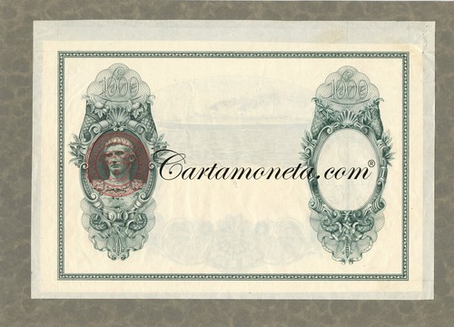 1000 lire prova africa - 1000,