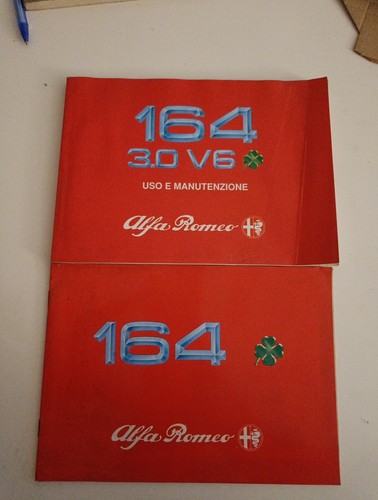 Alfa romeo 164 - romeo, libretto