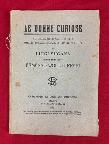 Libretto opera donne - libretto,