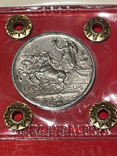 Moneta italia regno 1915 - italia, 2