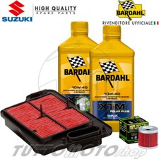 Tagliando SUZUKI AN Burgman 400 2006-2017 / Kit Olio Bardahl XTM 10W40 Filtri