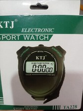 CRONOMETRO DIGITALE MULTIFUNZIONE  WATCH FITNESS ATLETICA OROLOGIO MINUTI