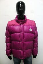 Moncler Giubbotto Uomo Taglia M Giacca Fucsia Giubbino Jacket Man Logo