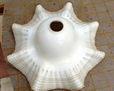 Paralume in Vetro lampada a