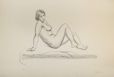 Ferruccio Mataresi: Nuda (firmato a mano)